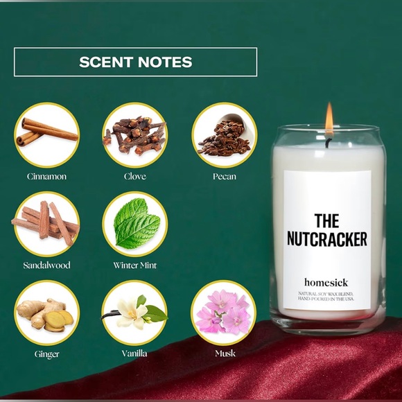 Homesick Candle The Nutcracker 13.75 oz, New, Christmas Candle, Holiday Scent - Picture 7 of 7